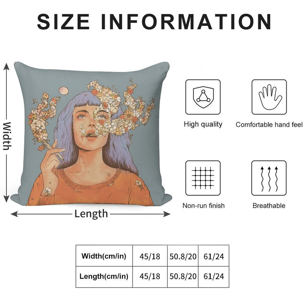 High On Life Soft Multiple Sizes Throw Pillow