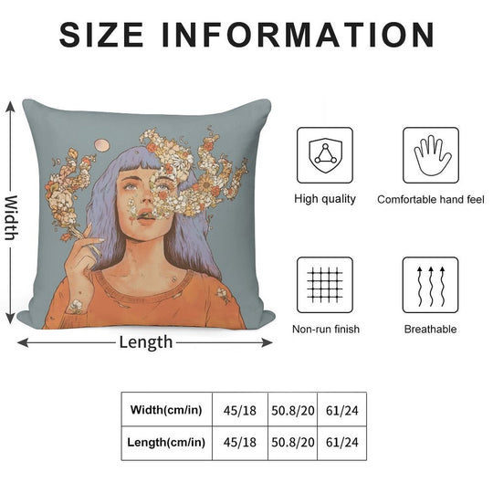 High On Life Soft Multiple Sizes Throw Pillow