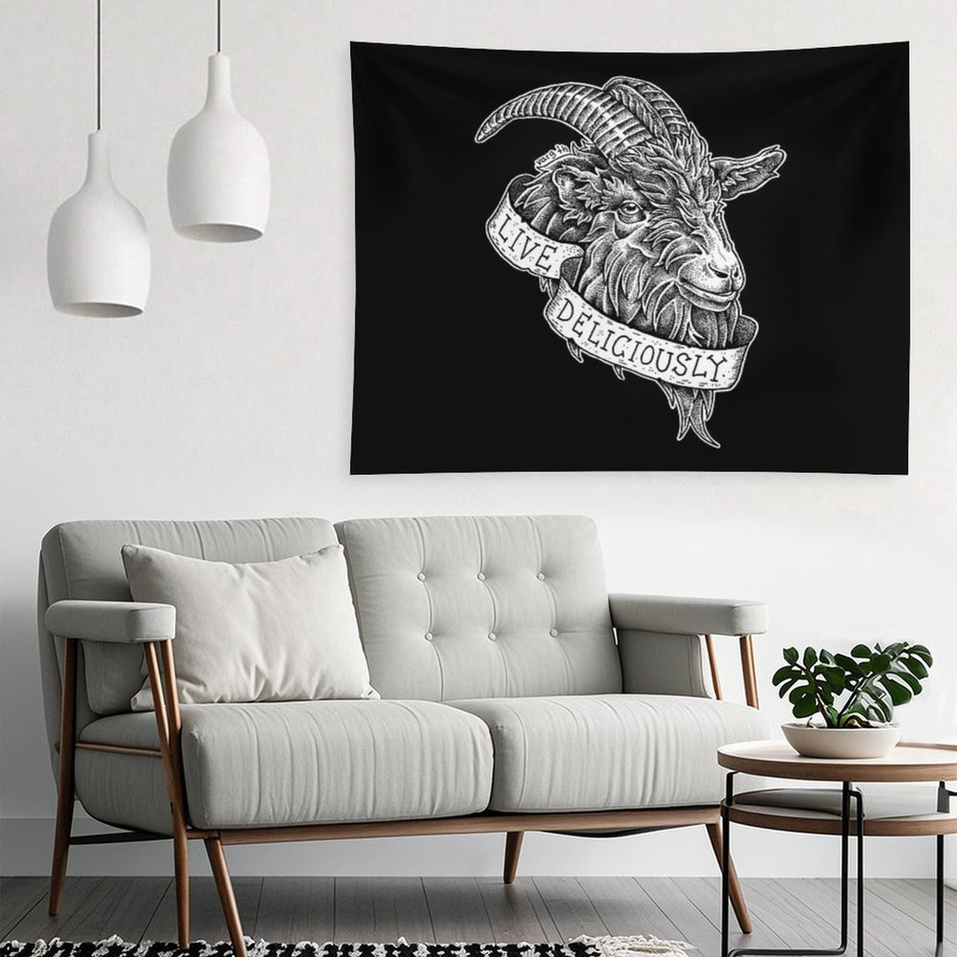 Live Deliciously Tapestry