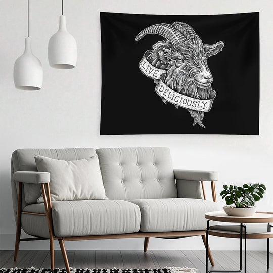 Live Deliciously Tapestry