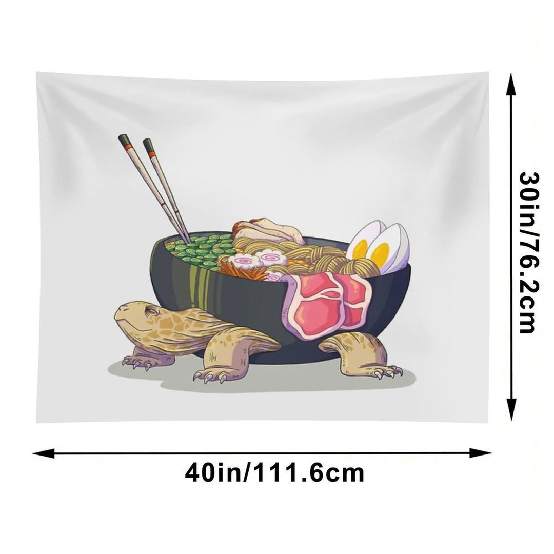 Ramen Tortoise Tapestry