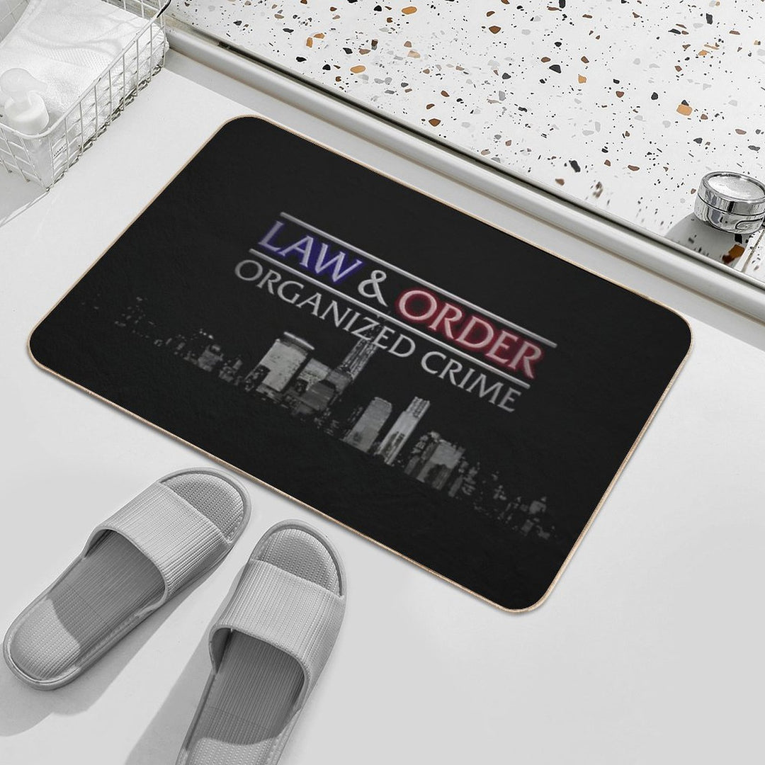 Law & Order Organized Crime  Non-Slip Bath Mat