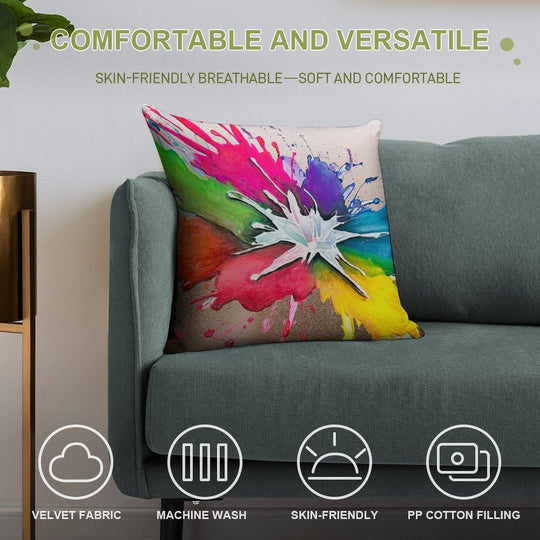 Super Nova Soft Multiple Sizes Throw Pillow