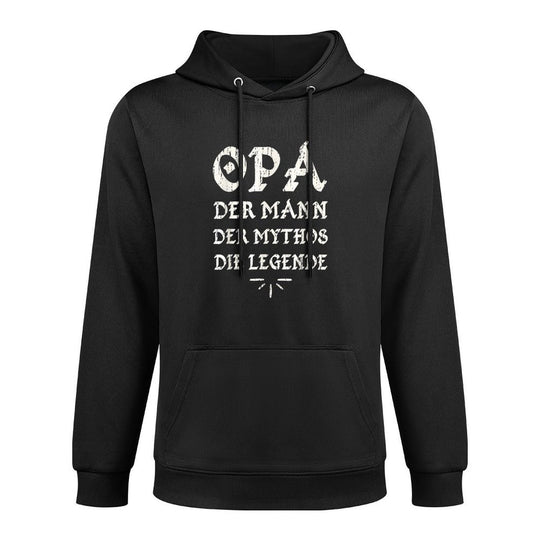 Opa German Grandpa The Myth The Legend Gift Unisex Design Hoodie