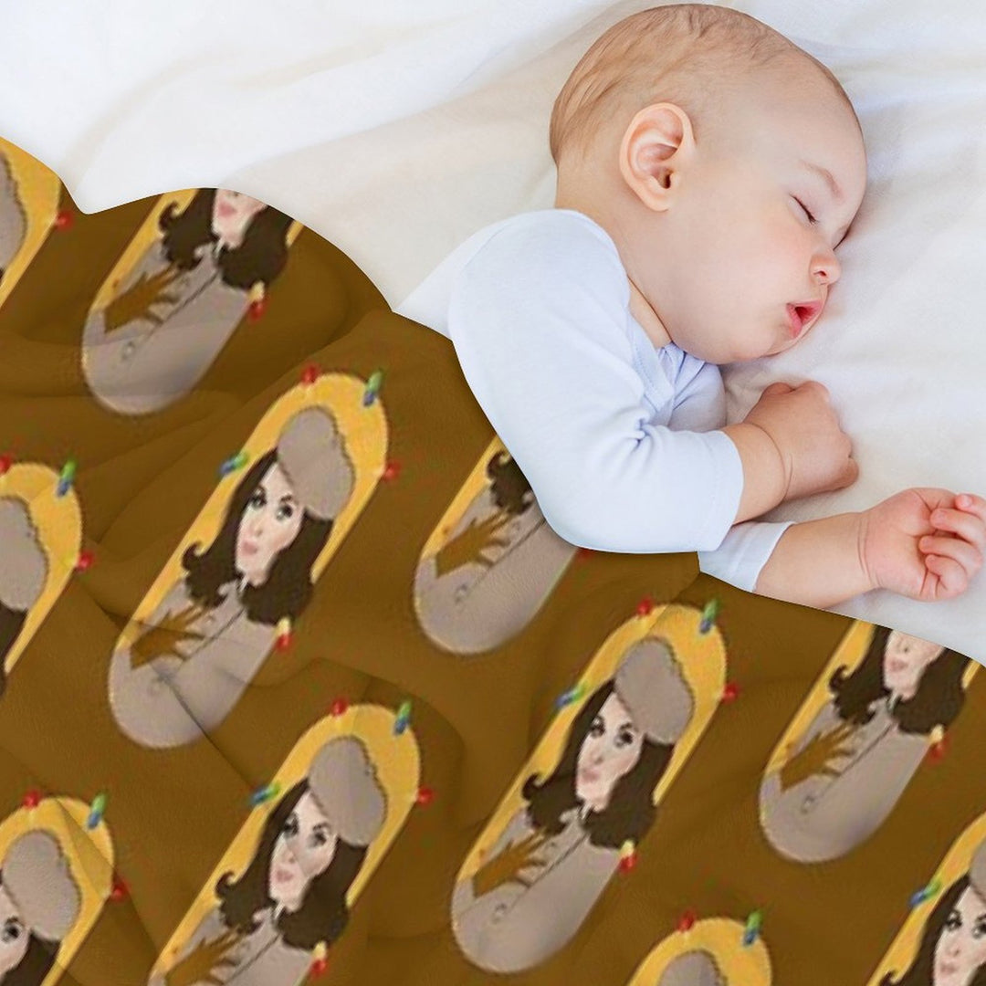 Anne Welles Shrink-resistant Throw Blanket