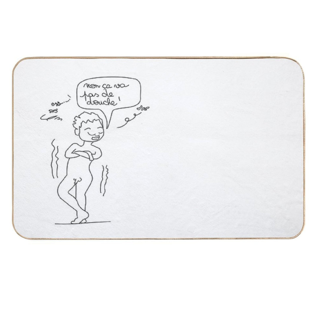 No Shower Durable Bath Mat