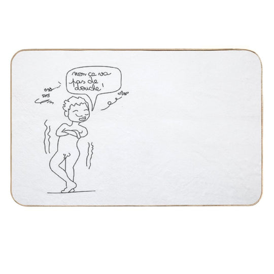 No Shower Durable Bath Mat