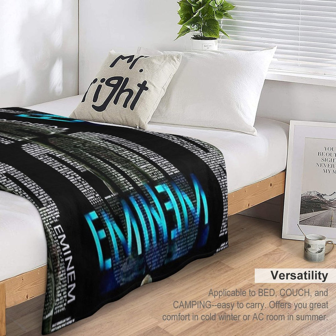 Rap God Eminem Travel-friendly Throw Blanket