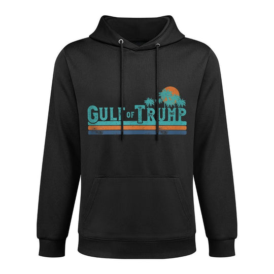 Trump America&#39;s Gulf of Trump President Trump Gulf of USA Relaxed Fit Hoodie