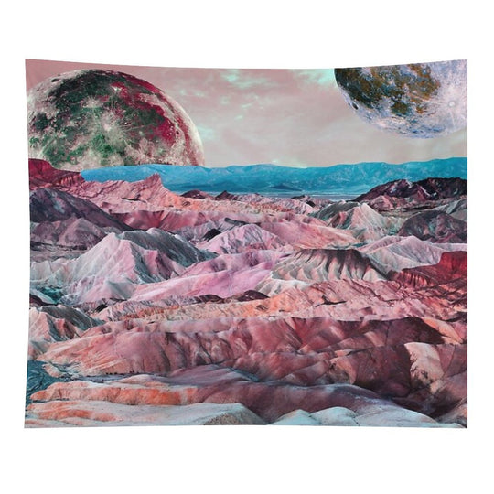 Off On Another Planet Tapestry