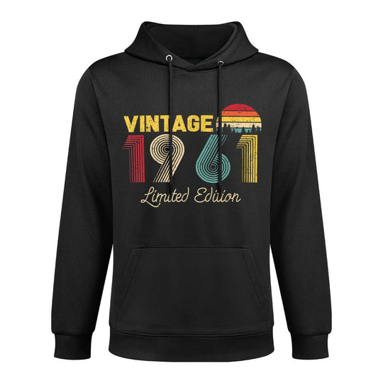 Vintage Limited Edition 1961 Funny 64th Birthday Vintage Pilling-Resistant Hoodie