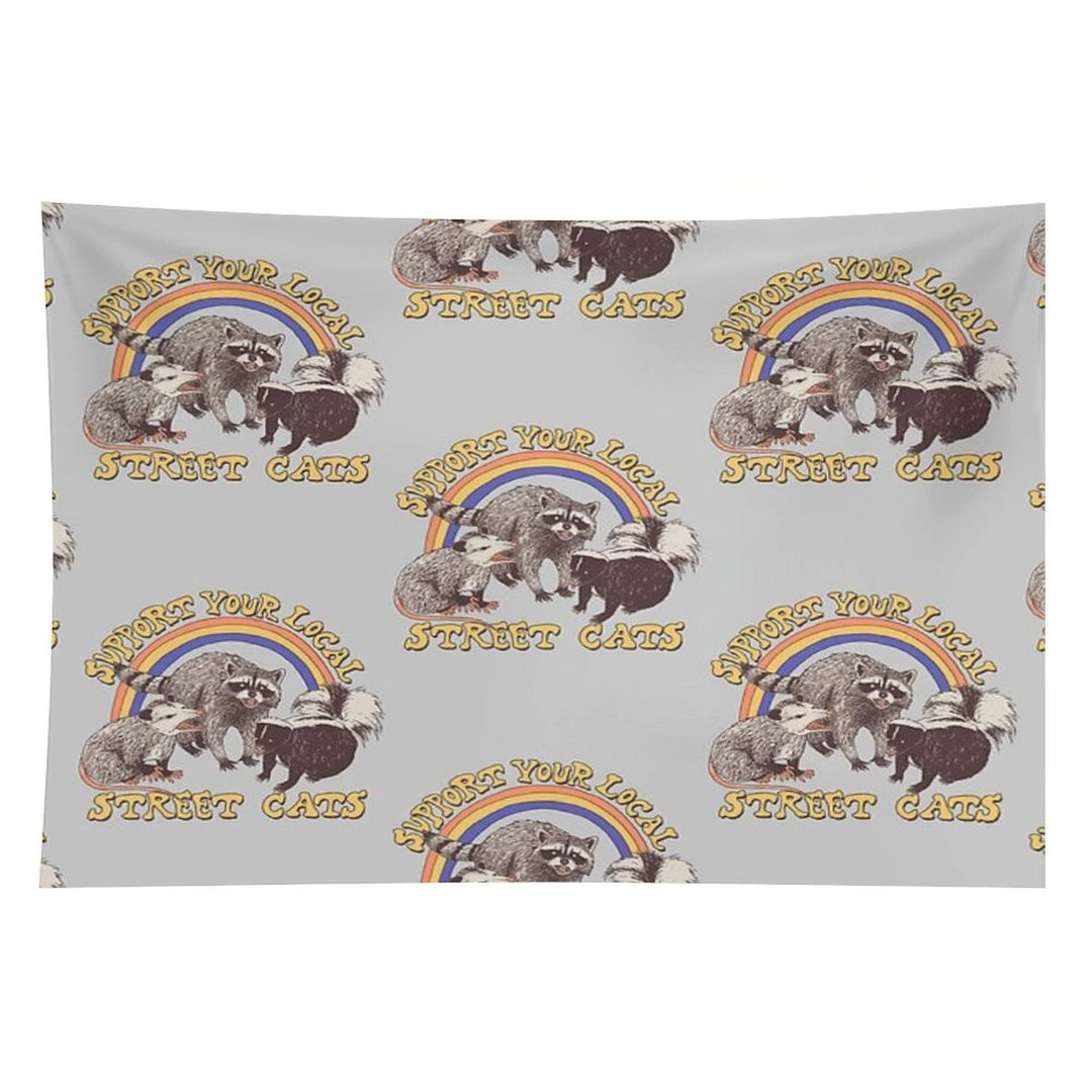 Street Cats Tapestry