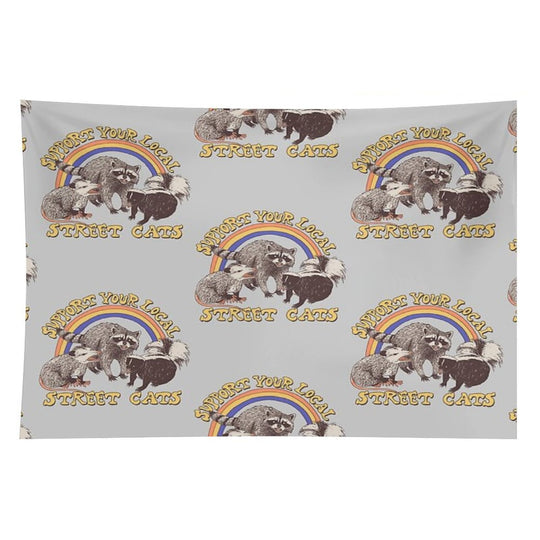 Street Cats Tapestry