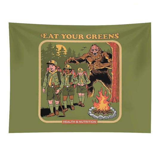 Eat Your Greens Tapestry