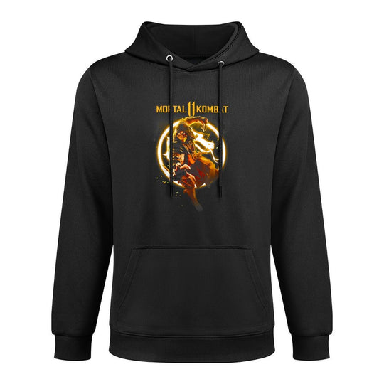 Mortal Kombat 11 Scorpion Flames Shrink-Resistant Hoodie