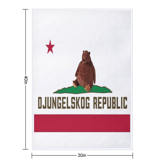Djungelskog Republic Shrink-resistant Throw Blanket