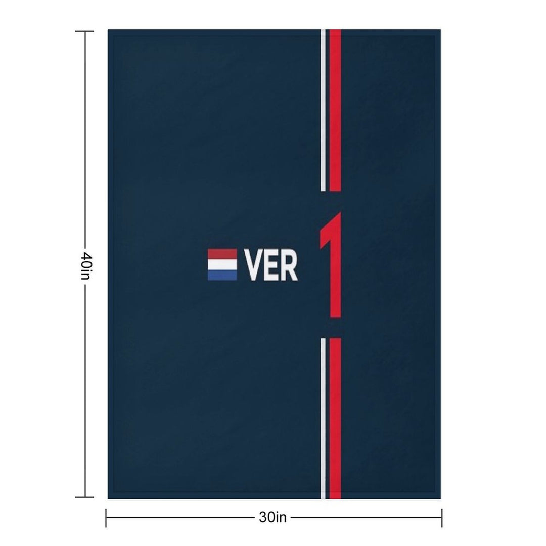 F1 2022 - #1 Verstappen Lightweight Throw Blanket