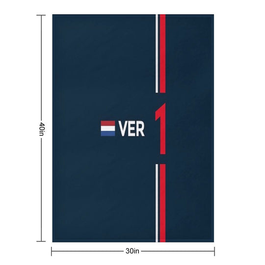 F1 2022 - #1 Verstappen Lightweight Throw Blanket