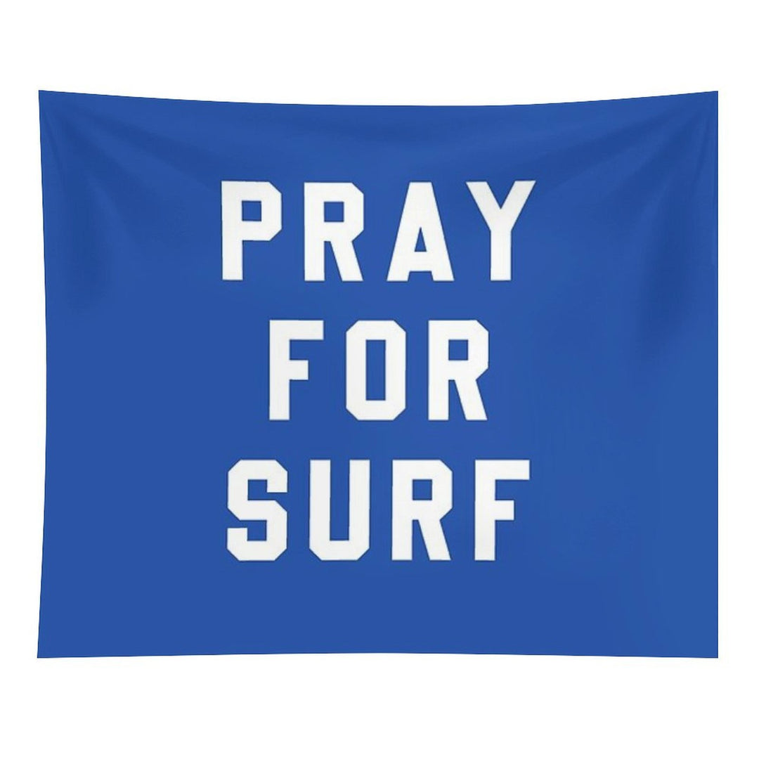 Pray for Surf - Blue Tapestry