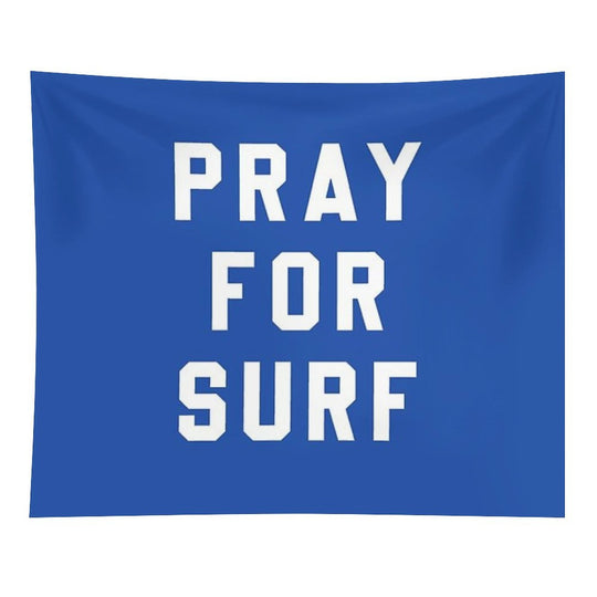 Pray for Surf - Blue Tapestry