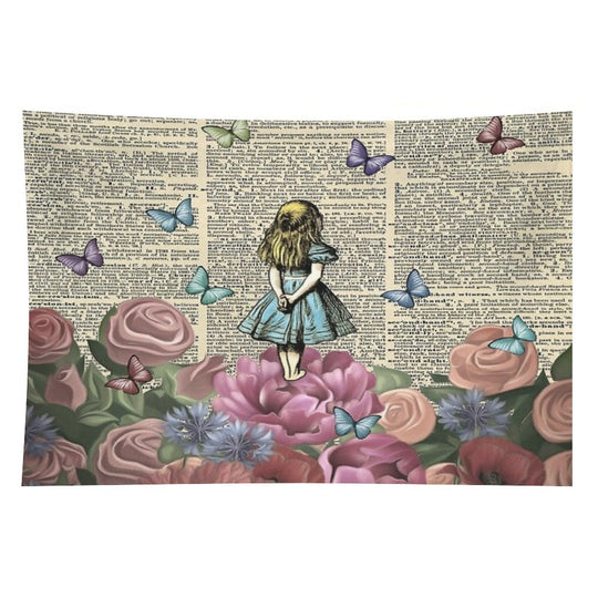 Alice In Wonderland - Wonderland Garden Tapestry