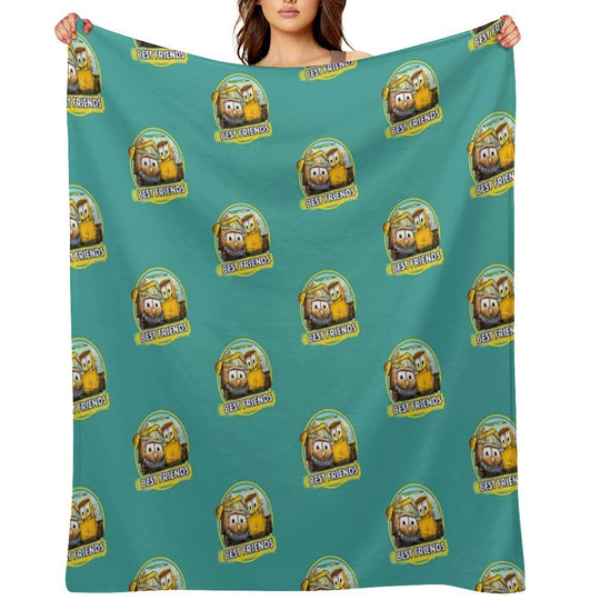 Kids The Stinky And Dirty Show - Best Friends Quick-dry Throw Blanket