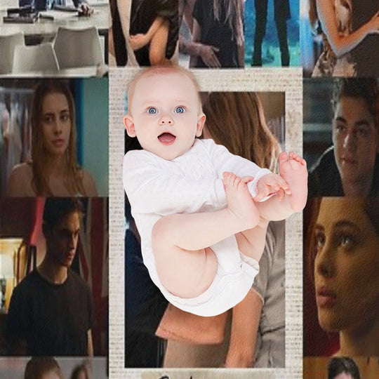 Hessa Collage Machine-washable Throw Blanket