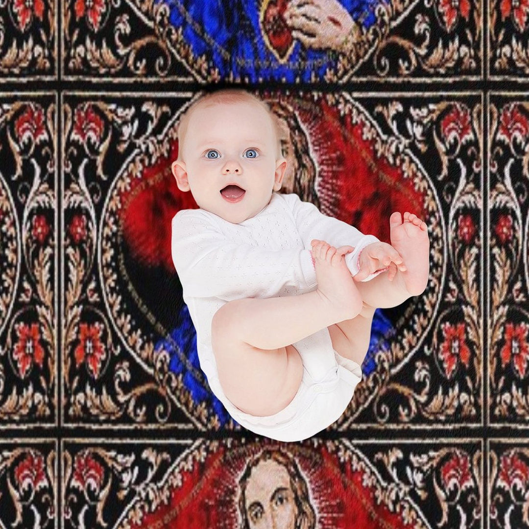 Father Ted Scared Sofa Throw Sustainable Throw Blanket