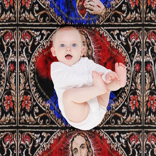 Father Ted Scared Sofa Throw Sustainable Throw Blanket