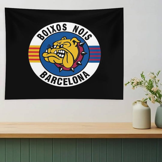 Boixos Nois Ultras Barcelona Catalunya Fans Tapestry