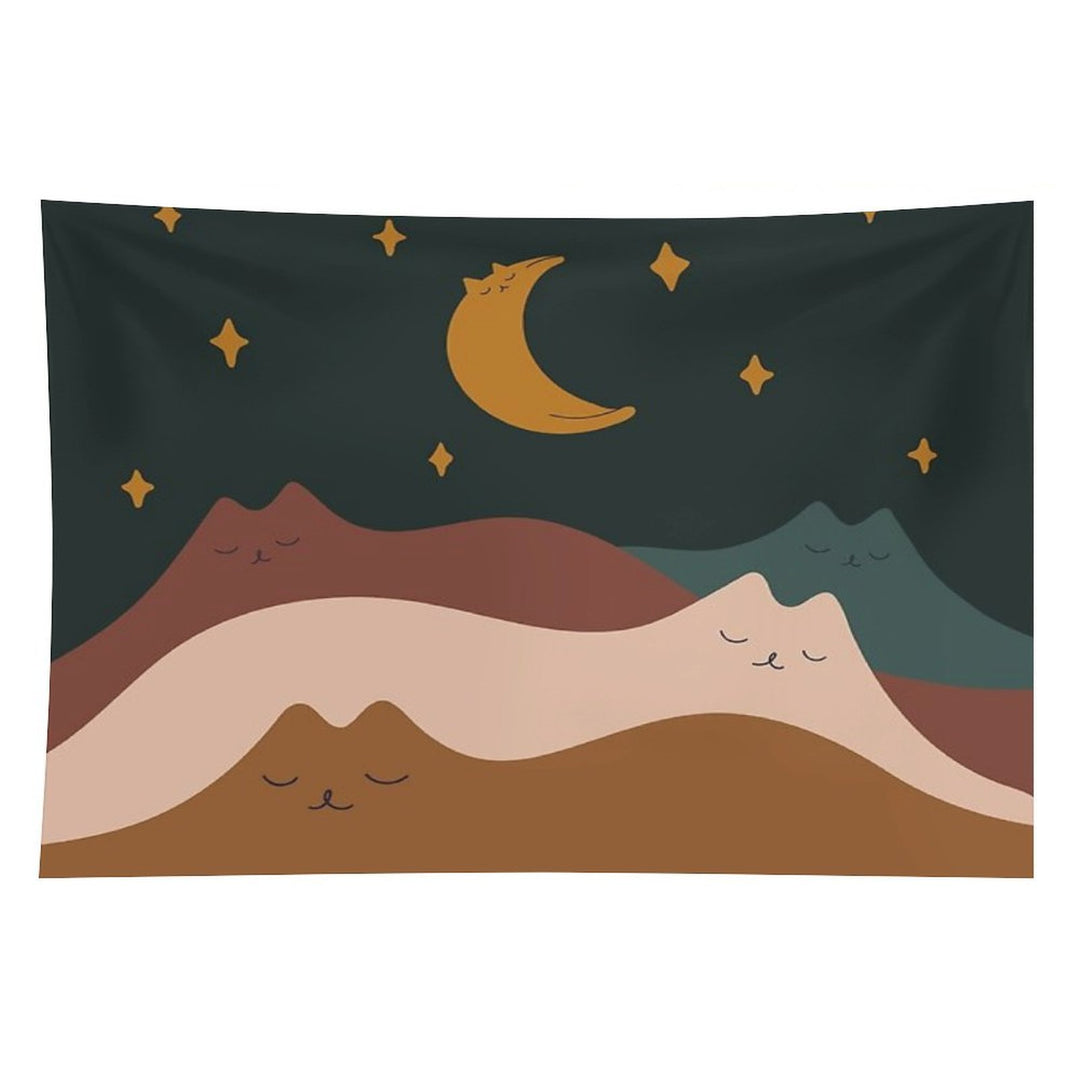 Cat Landscape 133 Tapestry