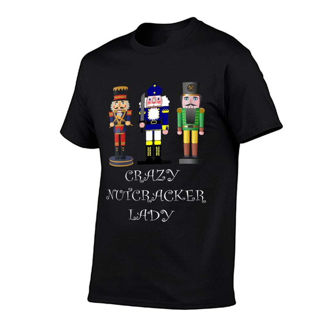 Womens Crazy Nutcracker Lady  Vintage-inspired T-Shirt