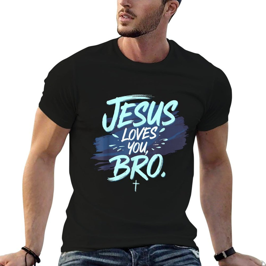 Jesus Loves You Bro Christian Religious  Classic T-Shirt