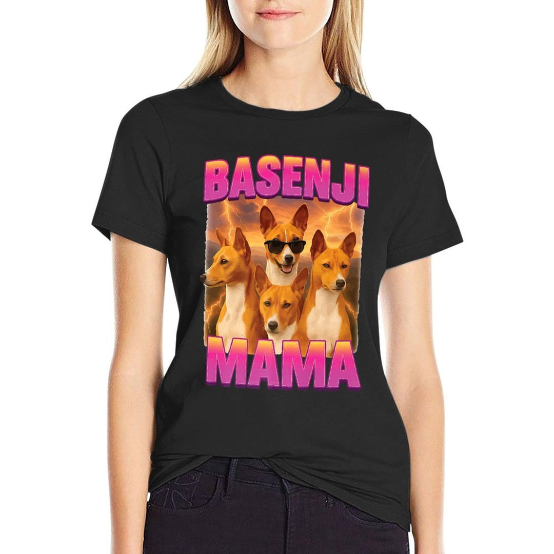 Basenji Mama Premium  Affordable Price T-Shirt