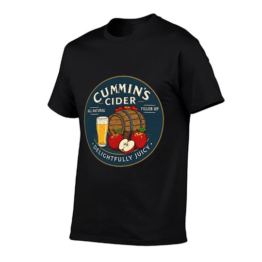 Funny Cumins Cider Design Cheeky Adult Humor Funny  Relaxed-fit T-Shirt