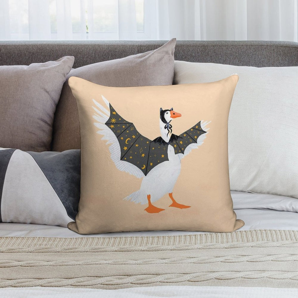 Bat Goose Soft Luxury Feel Throw Pillow