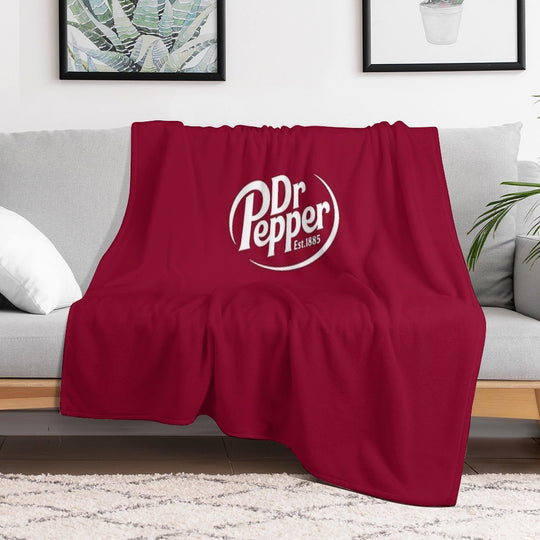 Vintage Soda Lover Est 1885 Gift-ready Throw Blanket