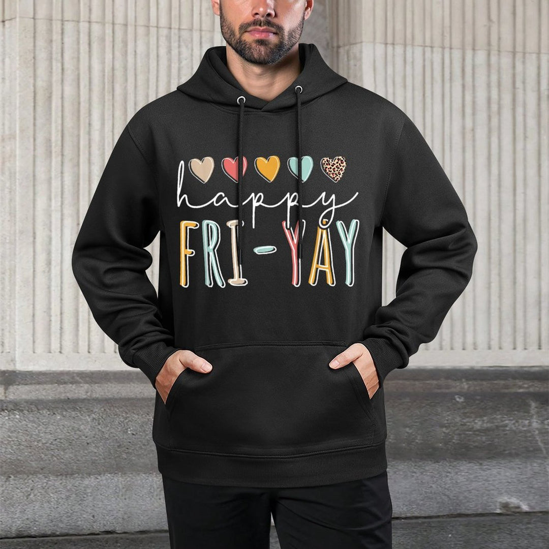 Friyay Happy Fri Yay Teacher Relaxed Fit Hoodie