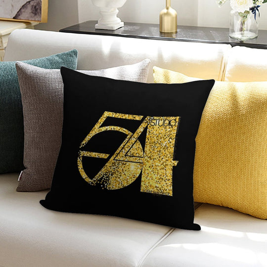 Studio 54 Soft Short Plush Fabric Throw Pillow
