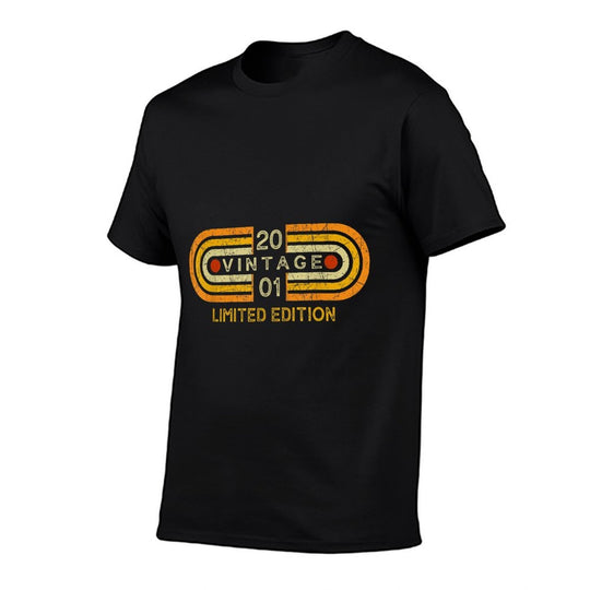 Limited Edition 2001 Vintage 21 Yr Old Graphic 21st Birthday  Odor-resistant T-Shirt