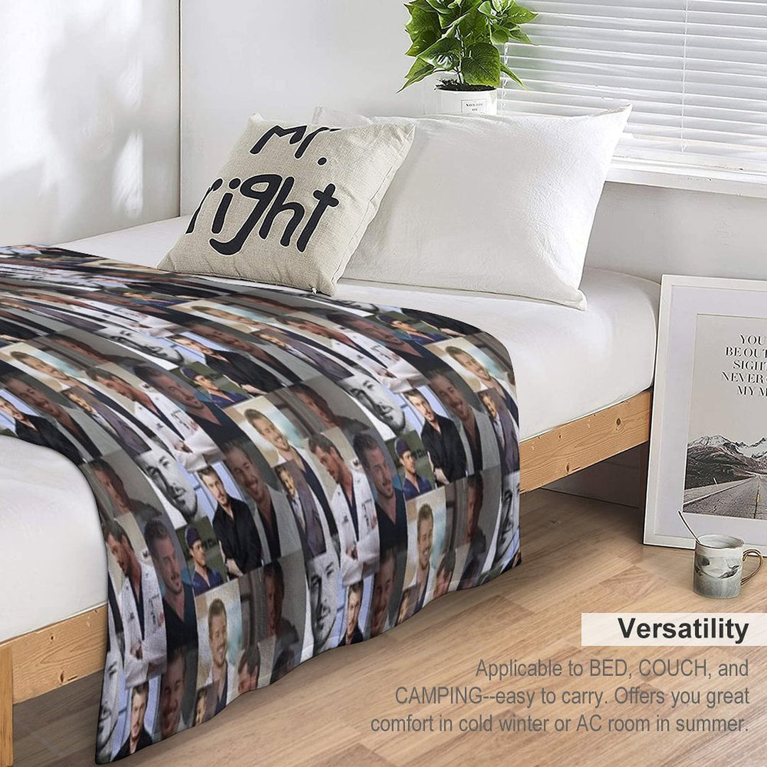 Mark Sloan Wrinkle-free Throw Blanket