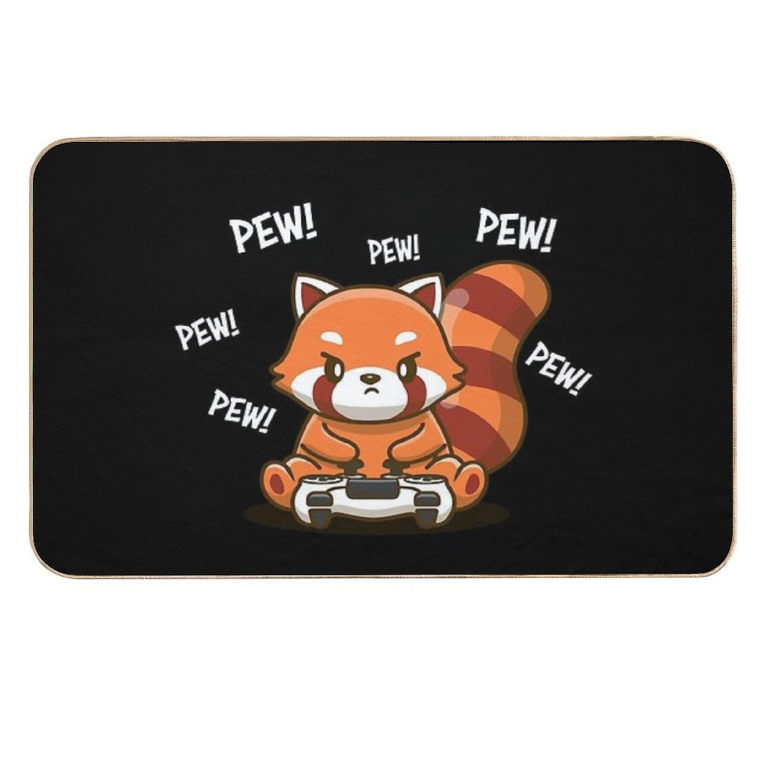 Red Panda  Versatile Bath Mat