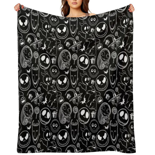 Nightmare before Christmas Gift-ready Throw Blanket