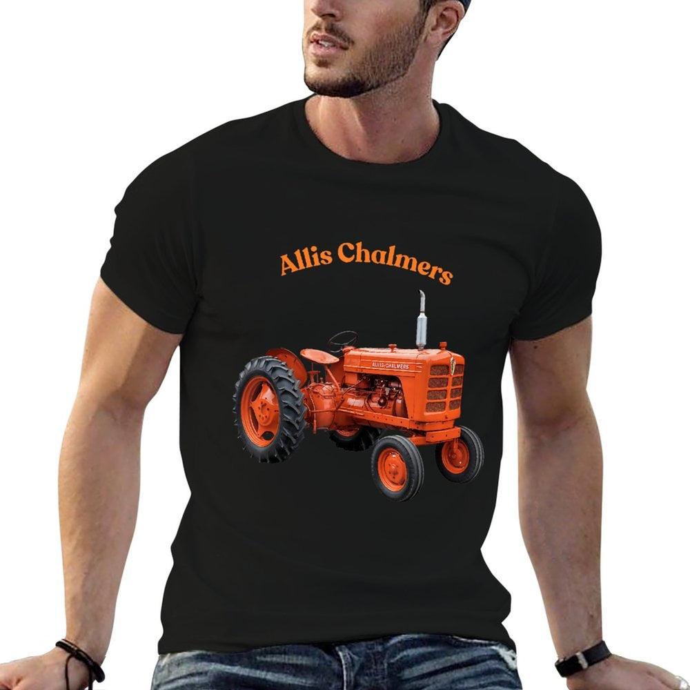 Vintage Alls Chalmers Tractor Retro Farming  Odor-resistant T-Shirt