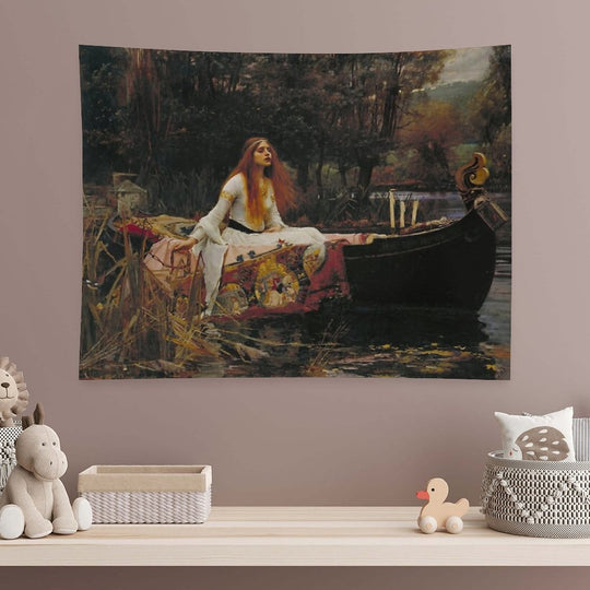 The Lady of Shalott -  John William Waterhouse Tapestry