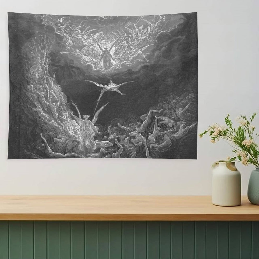 Gustave Dore La Sainte Bible Jugement Dernier Tapestry