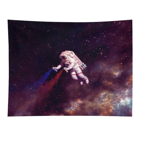 Shooting Stars - The Astronaut Artist Tapestry