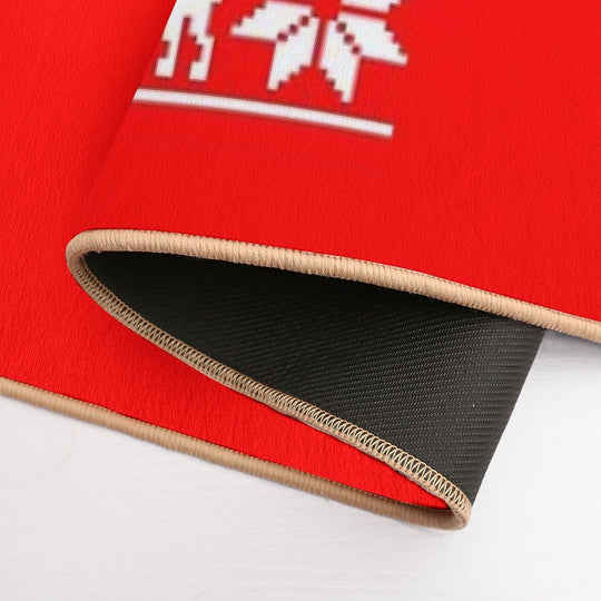 Eating Junk And Watching Rubbish  Rapid-Drying Bath Mat