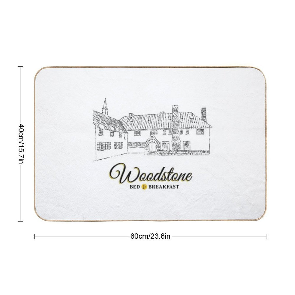 The Woodstone Mansion - Ghosts CBS  Toxin-Free Bath Mat