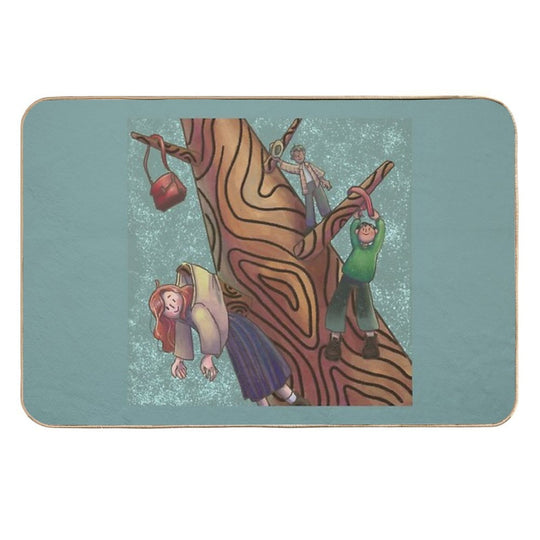 Winter Fun  Fade-Resistant Bath Mat